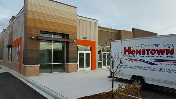 Exterior of Hometown Glass & Improvement Inc, in Beaver Dam, WI